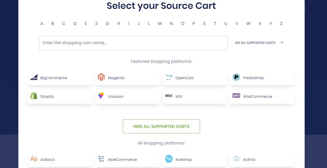 shopify migration app